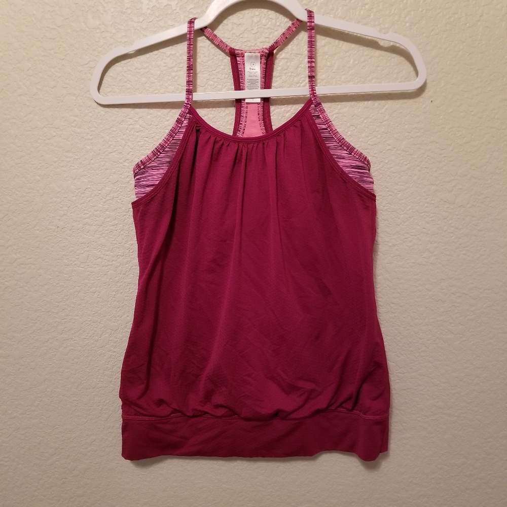 ivivva Double Dutch Tank Pink size 14